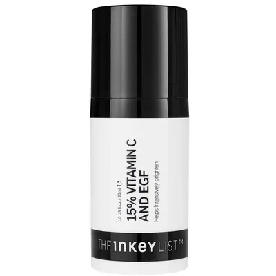 The Inkey List 15% Vitamin C and EGF (Serum rozświetlające z witaminą c 15%)