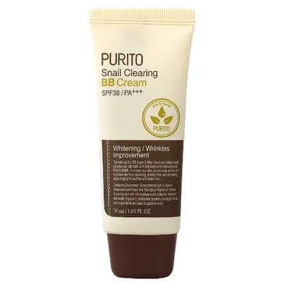 Purito Seoul Snail Clearing BB Cream (Krem BB z wyciągiem ze śluzu ślimaka)