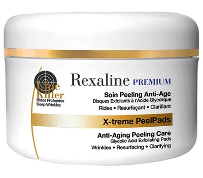 Rexaline Premium, Line Killer X-Treme Peel Pads (Płatki do peelingu twarzy)