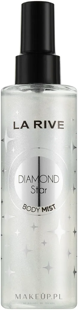 La Rive Diamond Star, Body & Hair Mist (Rozświetlająca mgiełka perfumowana do ciała)