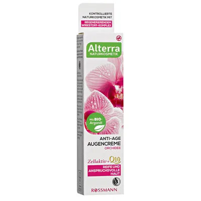 Alterra Anti - Age, Augencreme Orchidee (Krem pod oczy przeciwzmarszczkowy `Orchidea`)