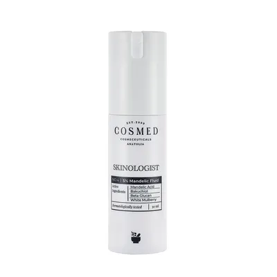 Cosmed Skinologist, Mandelic Fluid (Ekskluzywne serum do twarzy z 5% kwasem migdałowym)