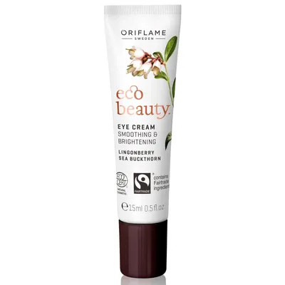 Oriflame Ecobeauty, Smoothing & Brightening Eye Cream (Krem pod oczy)