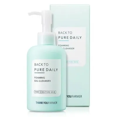 Thank you Farmer Back to Pure Daily, Foaming Gel Cleanser (Oczyszczający żel-pianka do mycia twarzy)