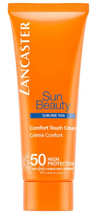 Lancaster Sun Beauty, Comfort Touch Face Cream SPF 50 (Krem do twarzy z filtrem SPF50)