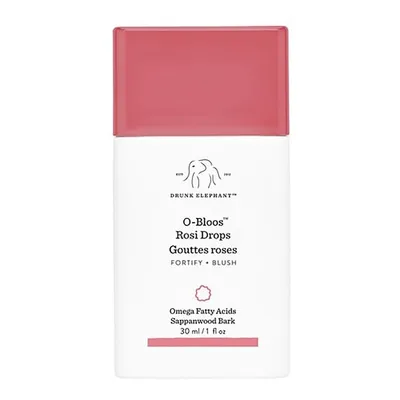 Drunk Elephant O-Bloos Rosi Drops, Blush (Rozświetlający róż w płynie)