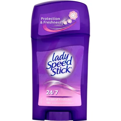 Lady Speed Stick Protection & Freshness, Breath of Freshness, Antiperspirant/Deodorant 48h (Antyperspirant w sztyfcie dla kobiet)