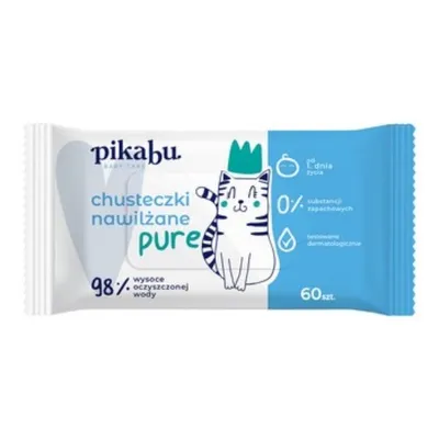 Pikabu Baby Care Chusteczki nawilżane `Pure`