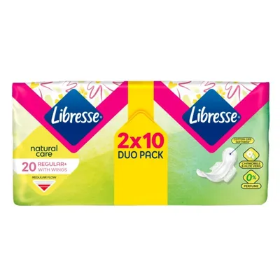 Libresse Natural Ultra Normal Clip, Podpaski higieniczne
