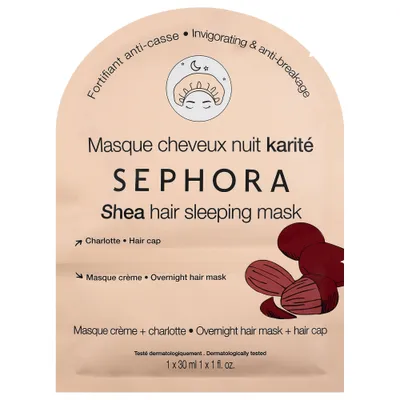 Sephora Nuit Karite, Masque Cheveux [Shea, Hair Sleeping Mask] (Maska na noc do włosów)