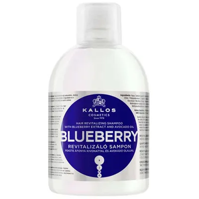 Kallos KJMN, Blueberry, Shampoo (Rewitalizujący szampon do włosów)