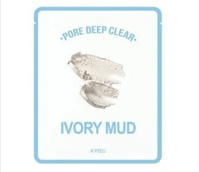 A'pieu Pore Deep Clear Ivory Mud Mask (Oczyszczająca maseczka do twarzy)