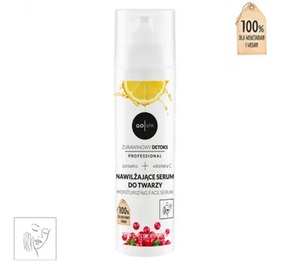 Go Spa Nawilżające serum do twarzy `Żurawinowy Detoks`