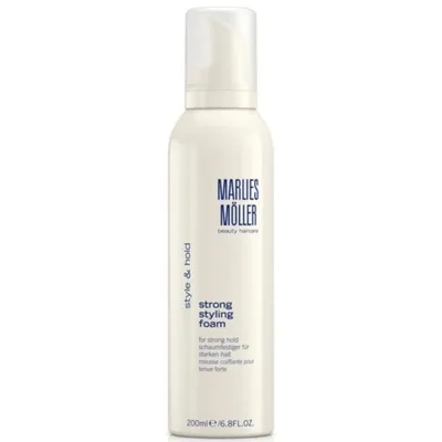 Marlies Möller Essential Styling, Strong Styling Foam (Mocno utrwalająca pianka do włosów nadająca objętość)