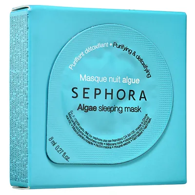 Sephora Algae, Sleeping Mask (Detoksykująca i oczyszczająca maska na noc z algami)