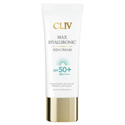 Cliv Premium Max Hyaluronic SPF50 PA++++ (Krem przeciwsłoneczny z kwasem hialuronowym do twarzy SPF50)