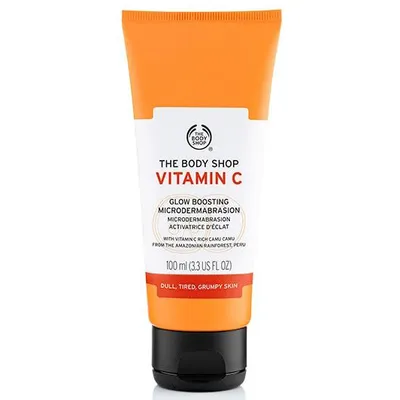 The Body Shop Vitamin C, Glow Boosting Microdermabrasion Exfoliator (Mikrodermabrazja z witaminą C (nowa wersja))