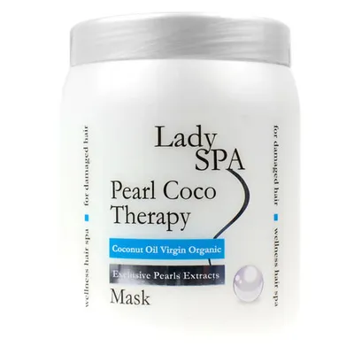 Profis Cosmetics Lady SPA, Pearl Coco Therapy (Perłowo - kokosowa maska do zniszczonych włosów)