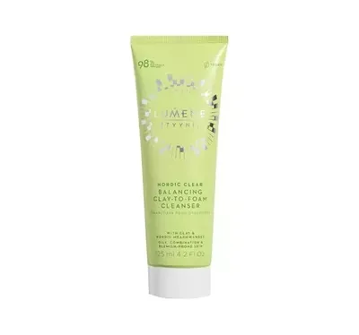 Lumene Tyyni, Nordic Clear, Balancing Clay To Foam Cleanser (Normalizująca kremowa pianka do mycia twarzy)