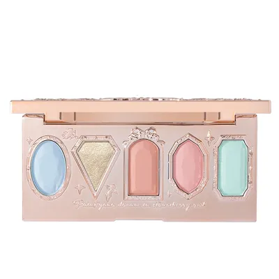 Flower Knows Strawberry Rococo 5 Color Eyeshadow Palette (Paleta cieni do powiek)