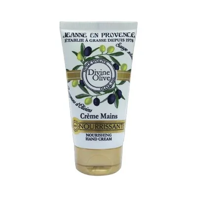 Jeanne En Provence Divine Olive, Nourishing Hand Cream (Nawilżający krem do rąk `Oliwa z oliwek`)