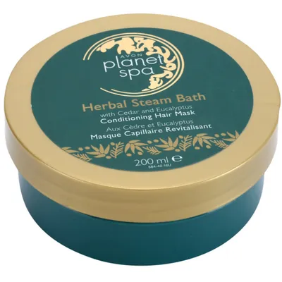 Avon Planet Spa, Herbal Steam Bath, Conditioning Hair Mask (Odżywcza maseczka do włosów z cedrem i eukaliptusem)