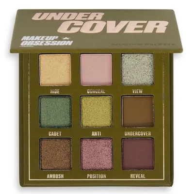 Makeup Obsession London Under Cover Eyeshadow Palette (Paletka cieni do powiek)