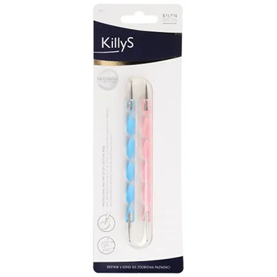 KillyS Professional Nail Art, Set of 2 Dotting Pens (Zestaw sond do zdobienia paznokci)