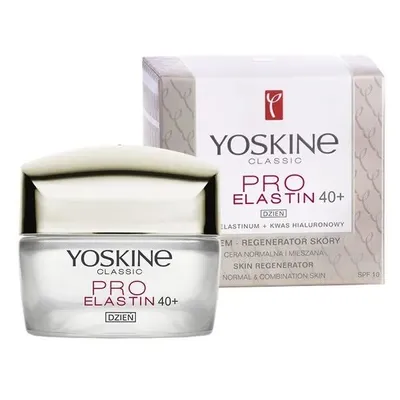 Yoskine Pro Elastin 40+, Krem na dzień do cery normalnej i mieszanej