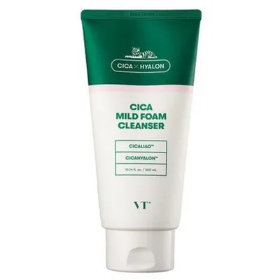 VT Cosmetics Cica Mild Foam Cleanser (Delikatna pianka oczyszczająca)