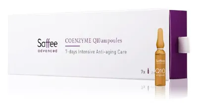 Saffee Advanced, Coenzyme Q10 Ampoules (7-dniowa intensywna pielęgnacja z koenzymem Q10)