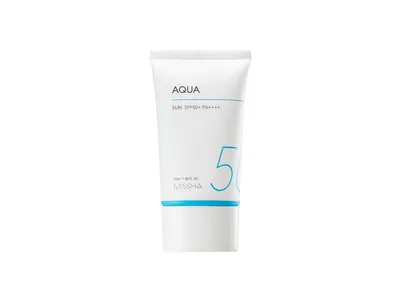 Missha All Around Safe Block Aqua Sun SPF 50+ PA ++++ (Lekki krem przeciwsłoneczn)