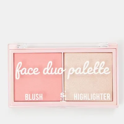 Sinsay Face Duo Palette Blush + Highlighter (Paleta do konturowania twarzy)