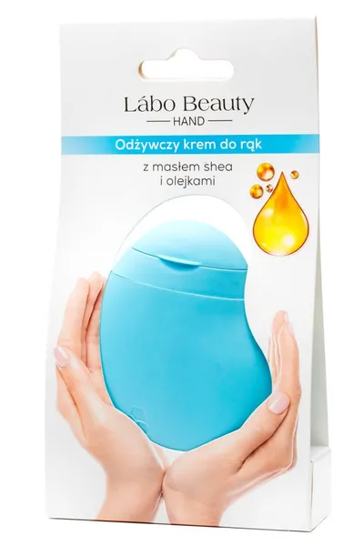 Labo Beauty Odżywczy krem do rąk z masłem shea i olejkami.