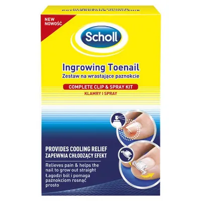 Scholl Ingrowing TeoNail (Zestaw na wrastające paznokcie)
