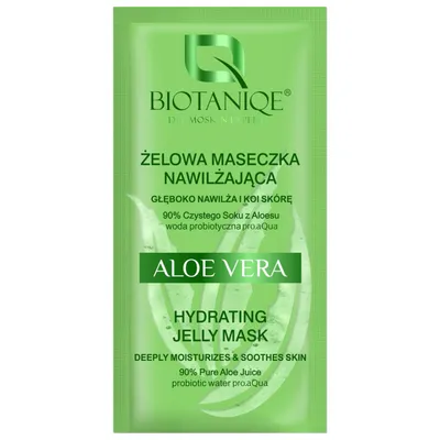 Biotaniqe Aloe Vera, Żelowa maseczka nawilżająca