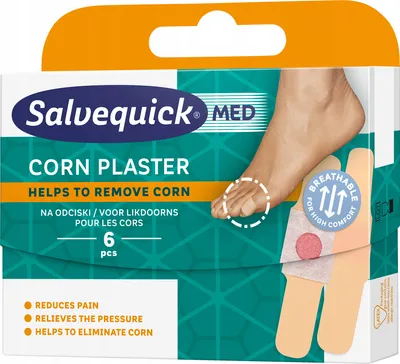 Salvequick Med, Corn Plaster (Plastry na odciski)