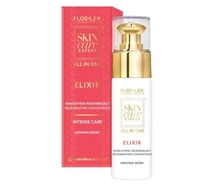 Floslek Skin Care, Expert All In One Elixir koncentrat regenerujący