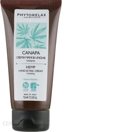 Phytorelax Hemp Hand And Nail Cream (Nawilżający krem do rąk i paznokci `Olej konopny`)