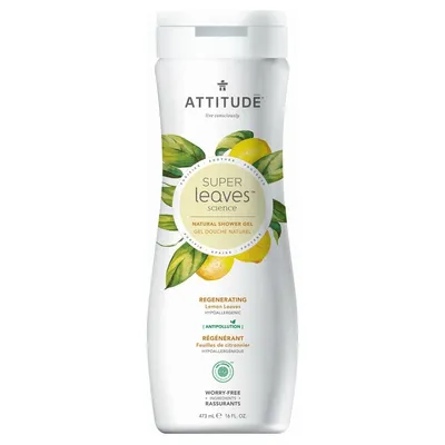 Attitude Super Leaves, Shower Gel Lemon Leaves (Żel pod prysznic)