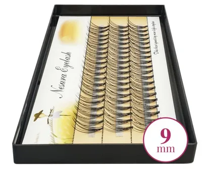 Nesura Eyelash Kępki rzęs 9mm