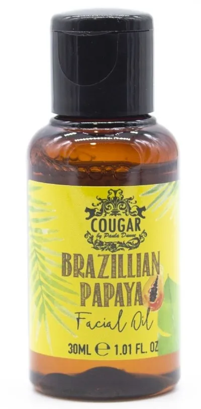 Cougar Brazilian Papaya Facial Oil With Hyaluronic Acid (Olejek do twarzy `Brazylijska  papaya z kwasem hialuronowym`)