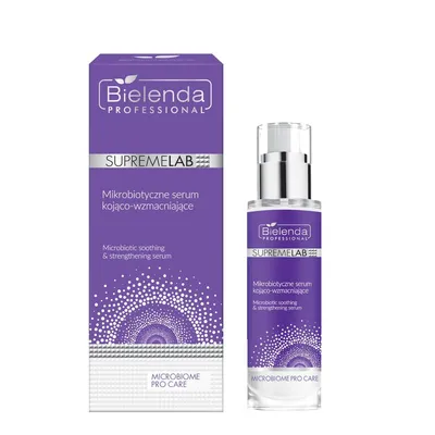 Bielenda Professional SUPREMELAB Microbiome Pro Care, Mikrobiotyczne serum kojąco-wzmacniające