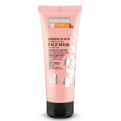 Natura Estonica Bio Face Mask Ginseng & Acai (Maska do twarzy 'Żeńszeń i acai')