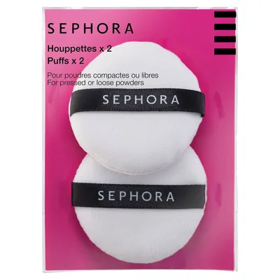 Sephora Puffs x 2 for Pressed or Loose Powders (Puszek do pudru)