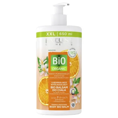 Eveline Cosmetics Bio Organic, Ujędrniająco-wygładzający bio balsam do ciała