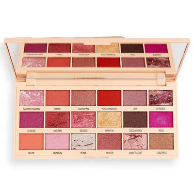 I Heart Revolution Marble Rose Gold Chocolate Palette (Paleta 18 cieni do powiek)