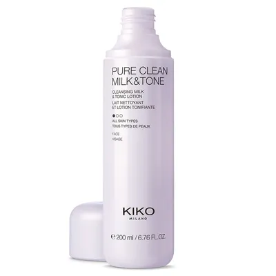 Kiko Milano Pure Clean Milk & Toner (Mleczko oczyszczające i tonik 2 w 1)