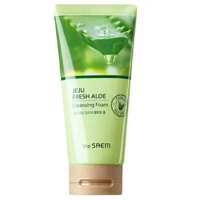 The Saem Jeju Fresh Aloe Cleansing Foam (Pianka do mycia twarzy)