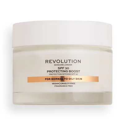Revolution Skincare Protecting Boost  SPF30 for Normal to Oily Skin (Krem do twarzy cera tłusta i normalna)